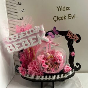 HOŞGELDİN BEBEK IŞIKLI ARANJMAN
