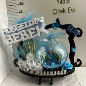 HOŞGELDİN BEBEK IŞIKLI ARANJMAN-2